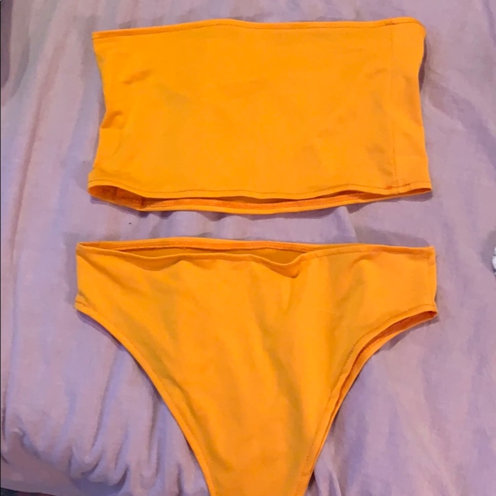 Bandeau bathing suit